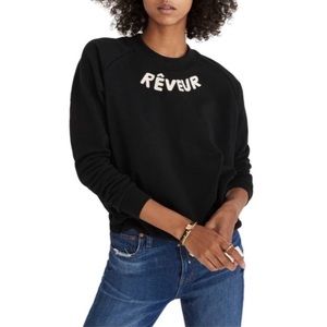 MADEWELL “REVEUR” COTTON SWEATSHIRT SIZE SMALL
